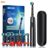 Rotation Electric Toothbrush Waterproof USB Rechargeable Electric Toothbrush 8 Brush Replacement Heads for Adult Oral Care 1