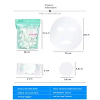 2/4/6BAGS Mini Facial Mask Hydrotherapy Cotton Pad Ultrafinas Cosmetic Cotton Desechable Compressed Mask Nonwovens 2