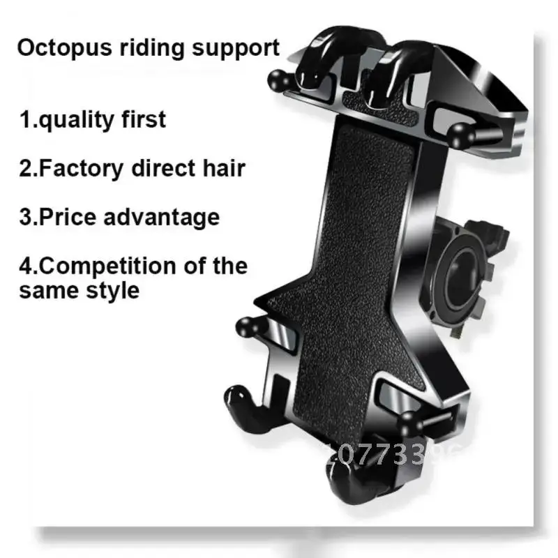 

Metal Bike Phone Holder Stand Bicycle Aluminum Universal Handlebar/Rearview Mount Bracket GPS Navigation Phone Support Moto