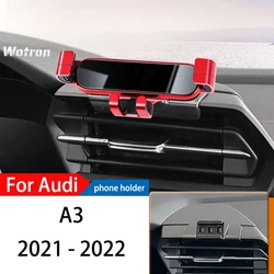 Enhanced Car Phone Holder with 360 - Degree Rotating Stand and Gravity Navigation Functionality (For A3 21 - 22)