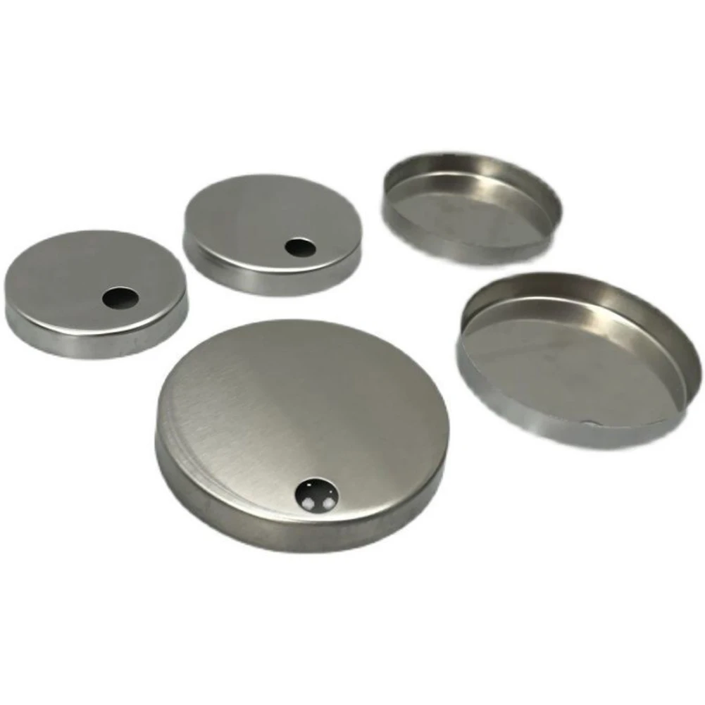 Decorative Cover Cover Bathroom Office 60mm Slim Brushed Design Fixture Long-lasting Toilet Base Fixtures