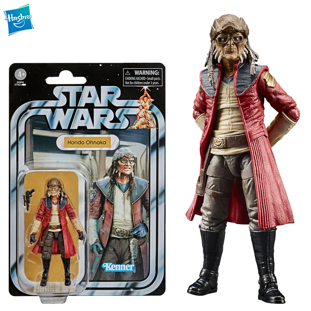 

[In-Stock] Hasbro Star Wars The Vintage Collection Hondo Ohnaka Figure 3.75-Inch-Scale Action Figures Collectible Model Toys