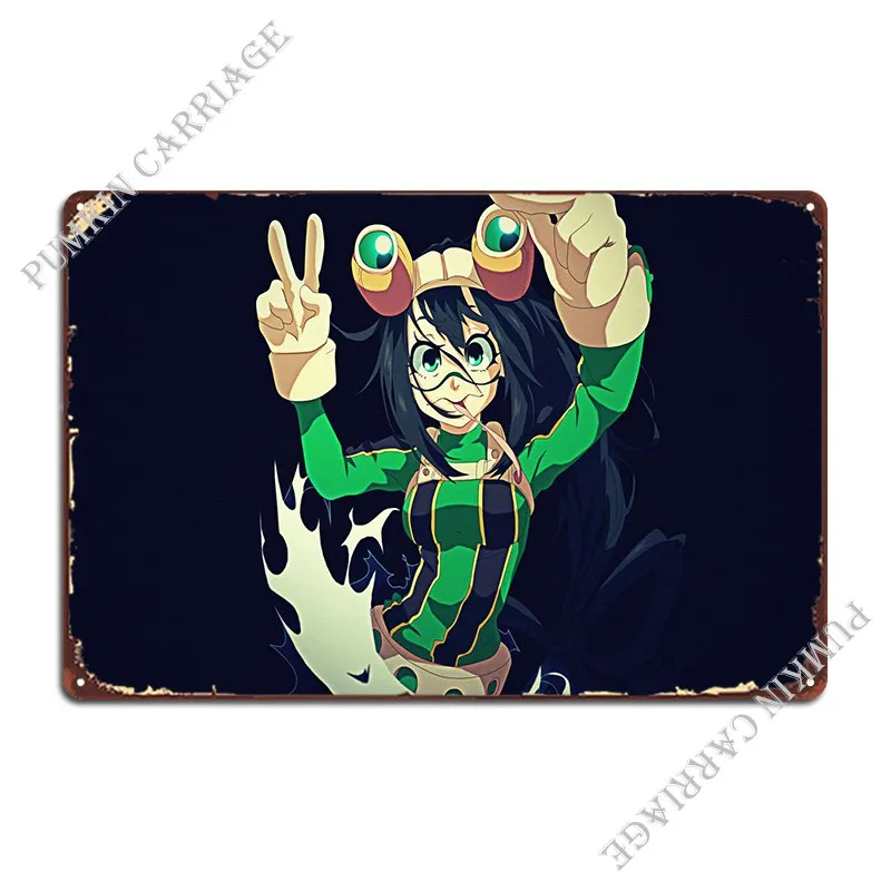 

Boku No Hero Academia Metal Sign Pub Mural Wall Decor Wall Mural Wall Cave Tin Sign Poster