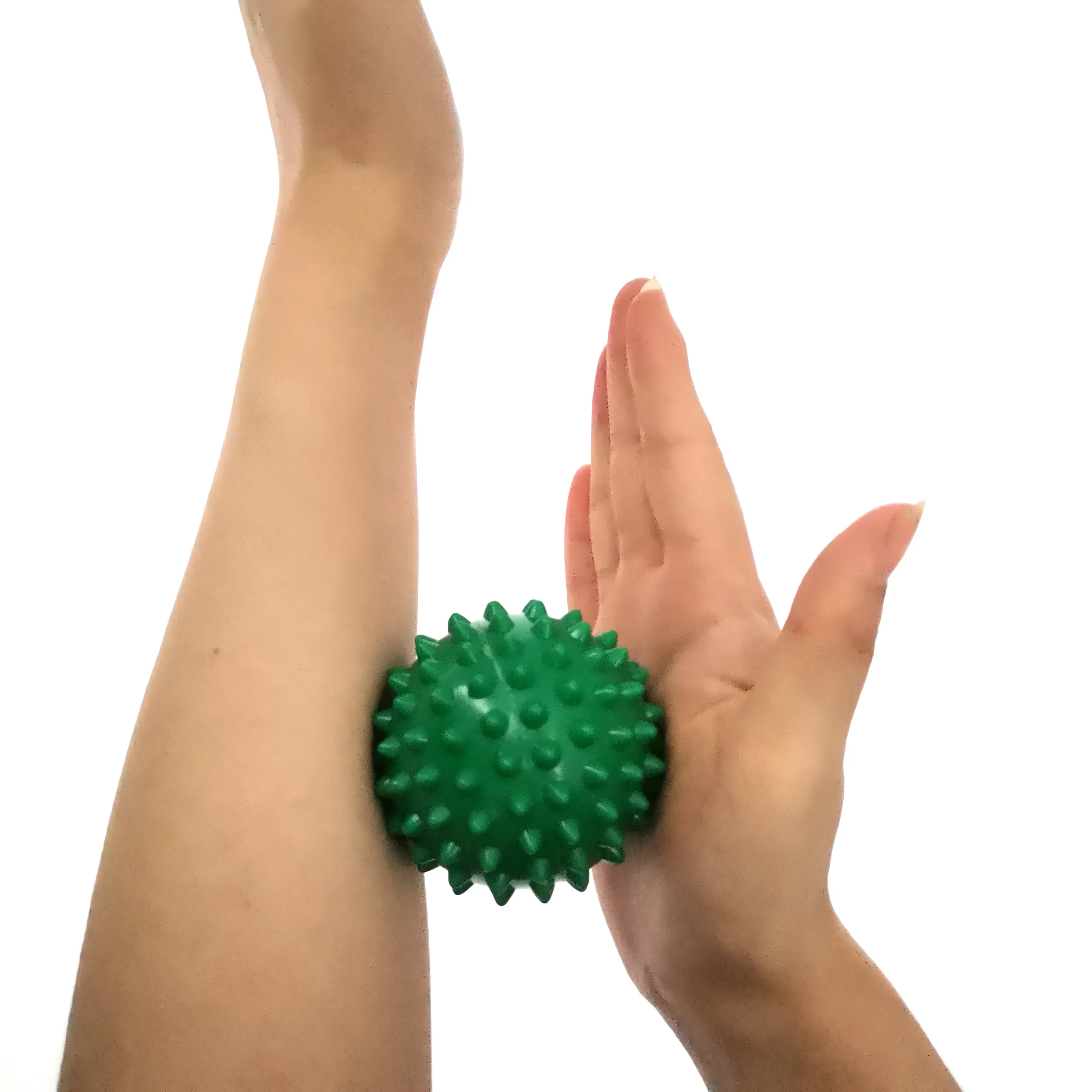 7cm Stacheliger Massageball Handlicher Körperroller Langlebiges PVC für Myofasziale Entspannung Sport Fitness Triggerpunkt-Linderung – Detail 9