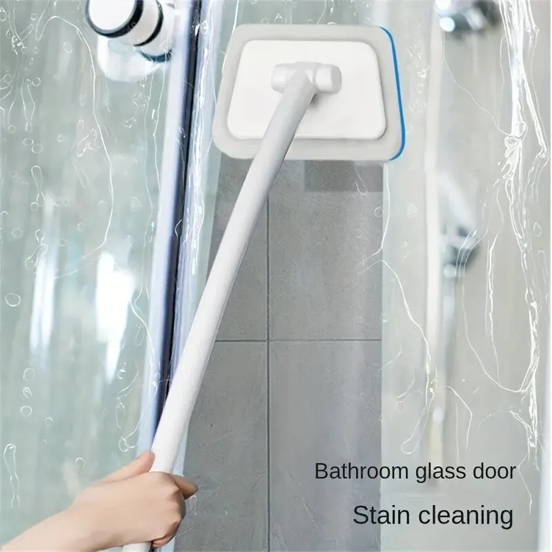 CleaningSponge, Long Handle, Multi-functional, for Bathtubs and Ceramic Tiles