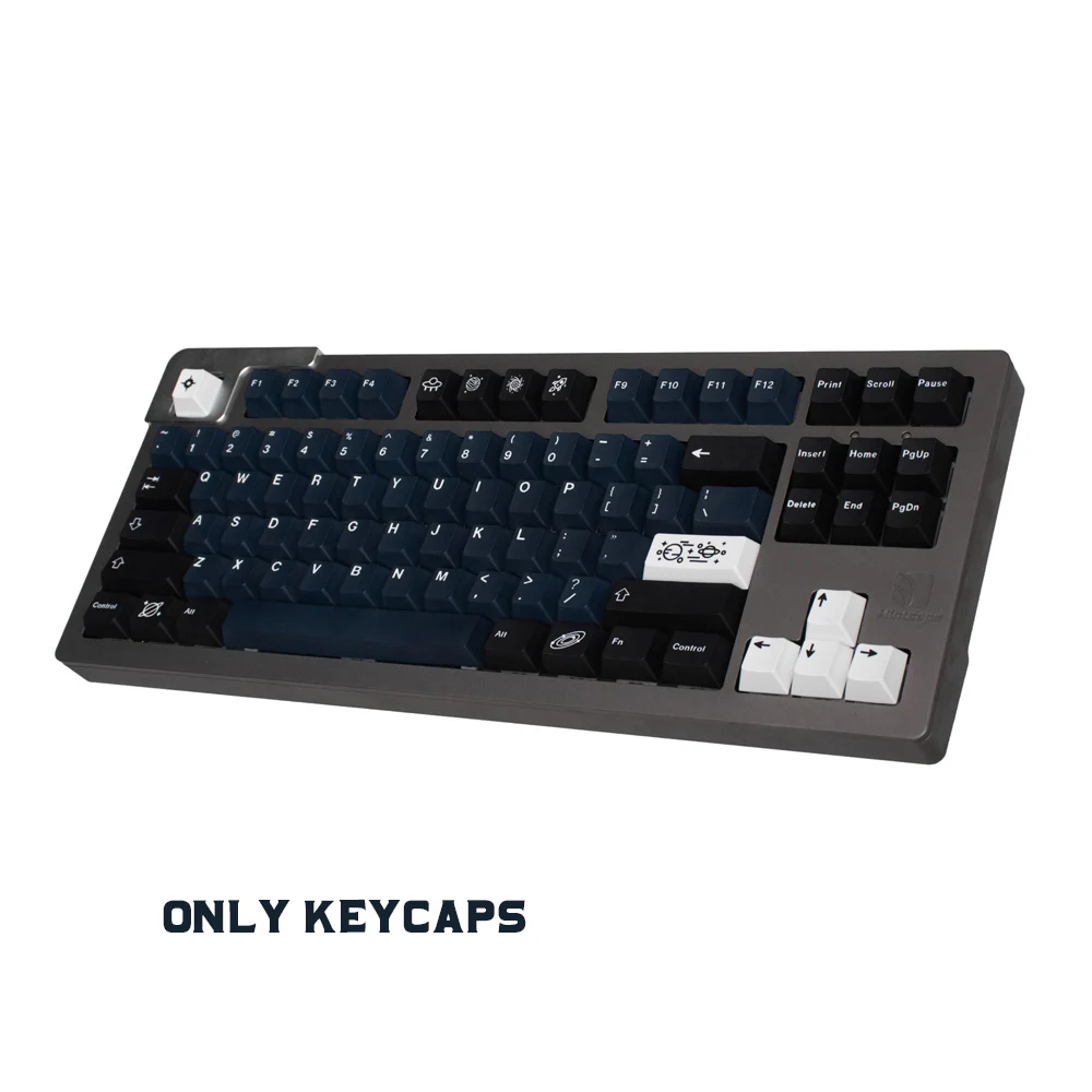 gmk galaxy chaves cherry profile pbt keycap inglês personalizado personalidade keycaps para teclado mecânico