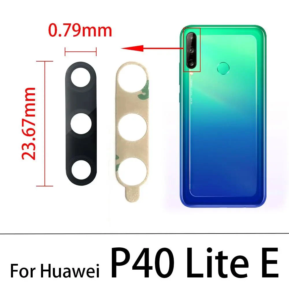 Premium Rear Camera Lens Glass with Adhesive Replacement