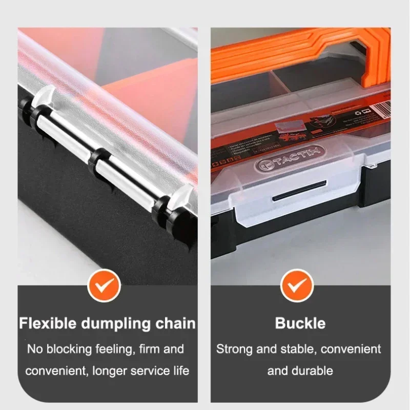 Box Tool Storage Can Sorting Parts Plastic Screw Combined Box Be Element Accessories Multi-functional Box Small 4