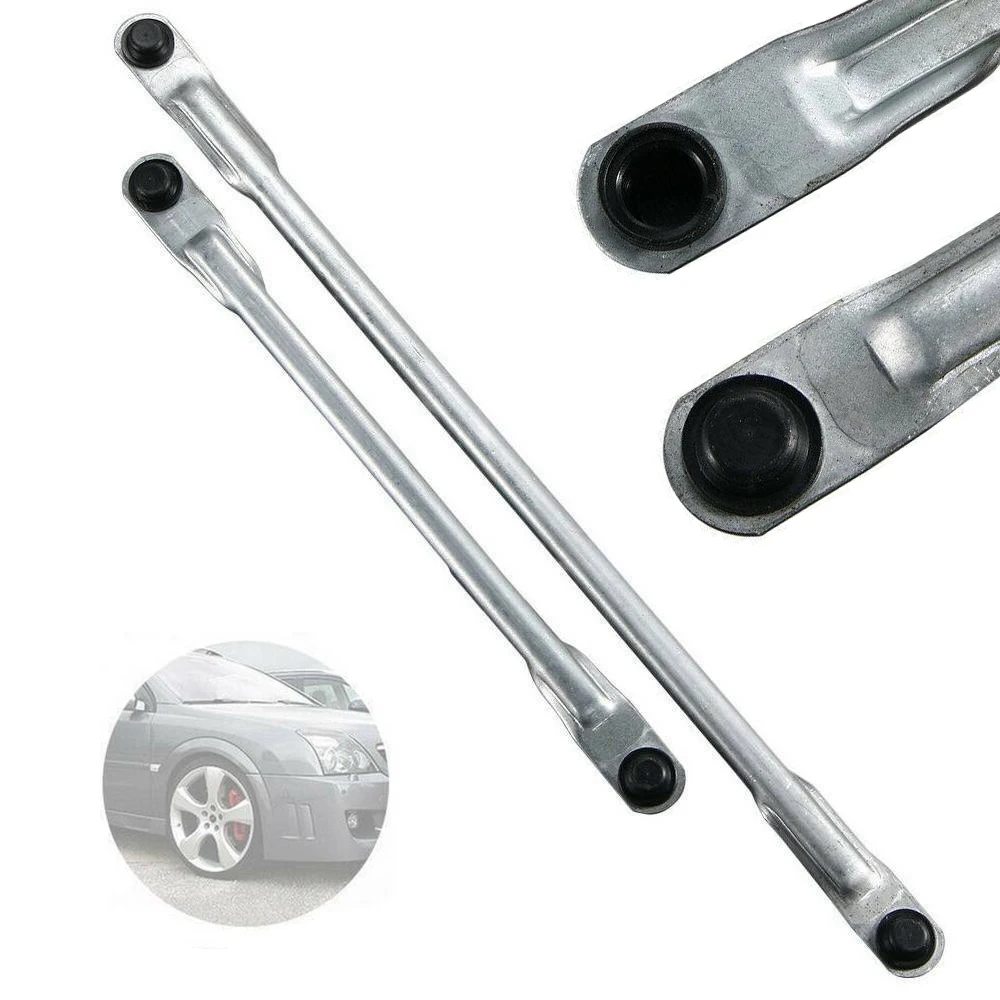 New 2pcs Windscreen Wiper Repair Kit Linkage Push Rod Arms For Vauxhall