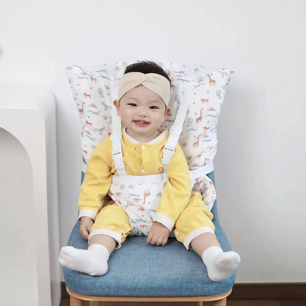 Strap Baby Dining Chair Safety Belt Children's Universal Portable Outing Chair Fixed Belt Baby Eating Protection