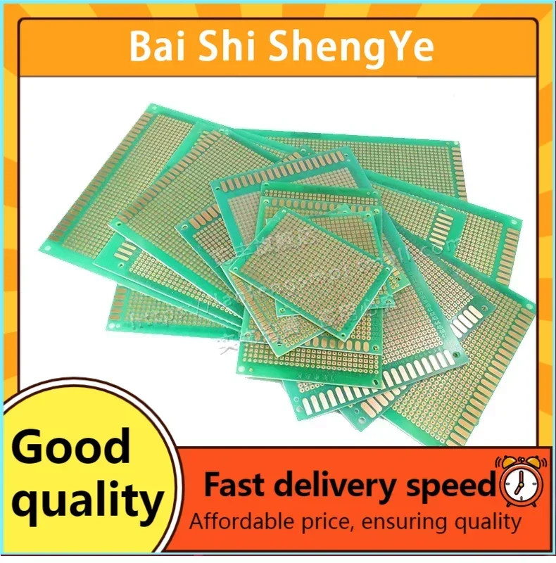 BSSY 범용 보드 회로 기판, 브레드 홀 보드, PCB 회로 기판, 9x15cm, 실험 보드 용접, 10x15