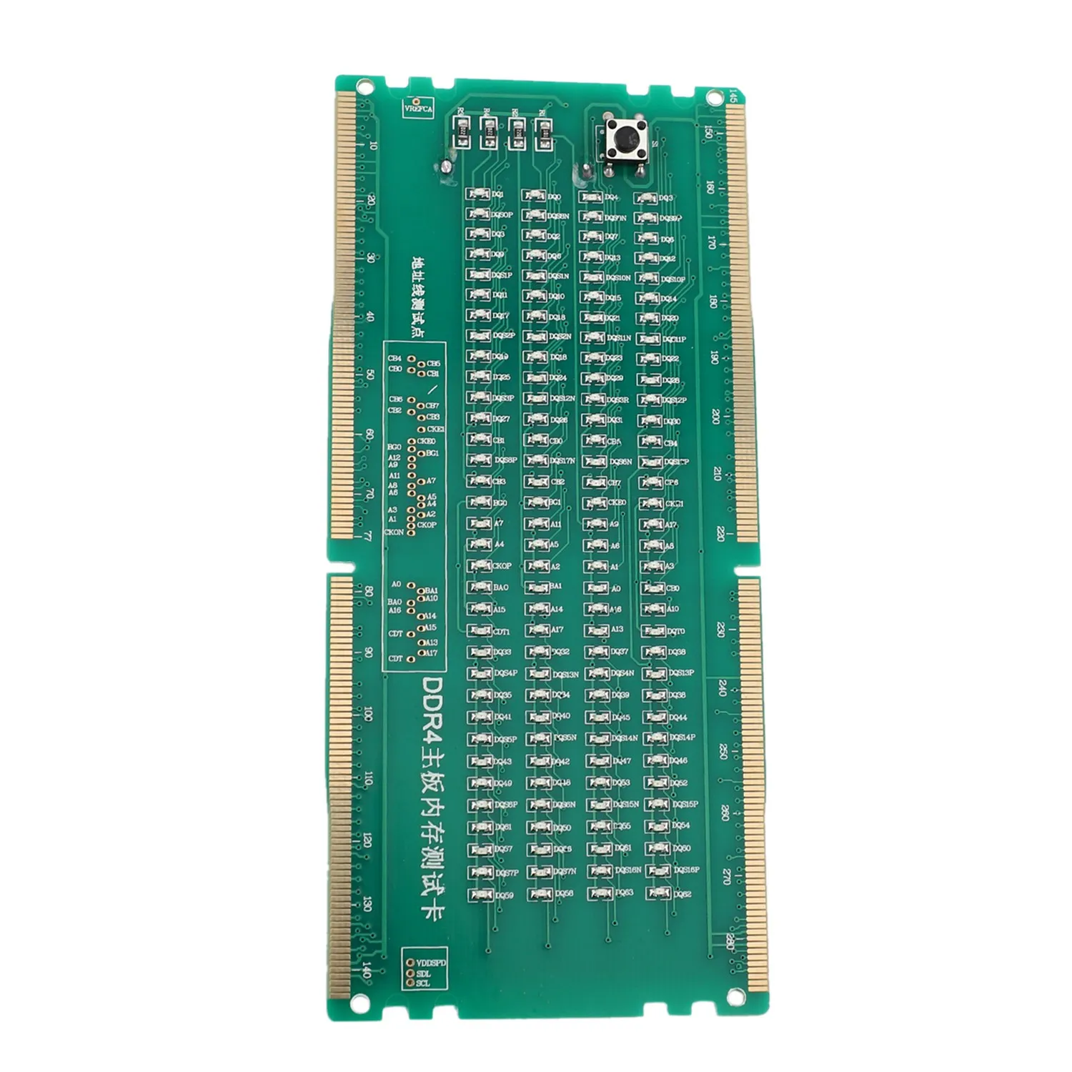 DDR4 Test Card RAM Memory Slot Out LED Desktop Motherboard Repair Analyzer Tester 4
