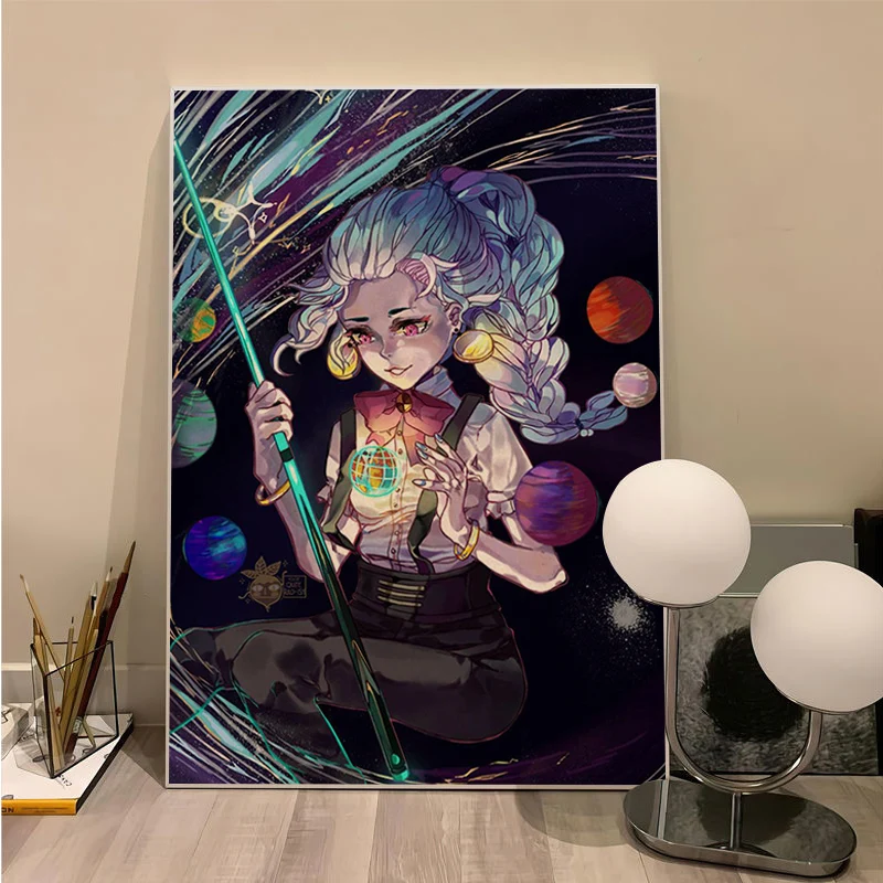 Death parade clássico anime cartaz de papel kraft adesivo diy quarto bar  cafe arte estética pintura da parede - AliExpress