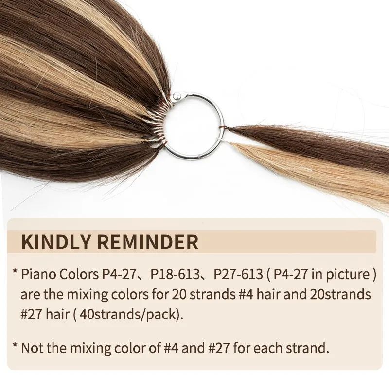 Рисунок 6 - Наращивание волос из микроперьев