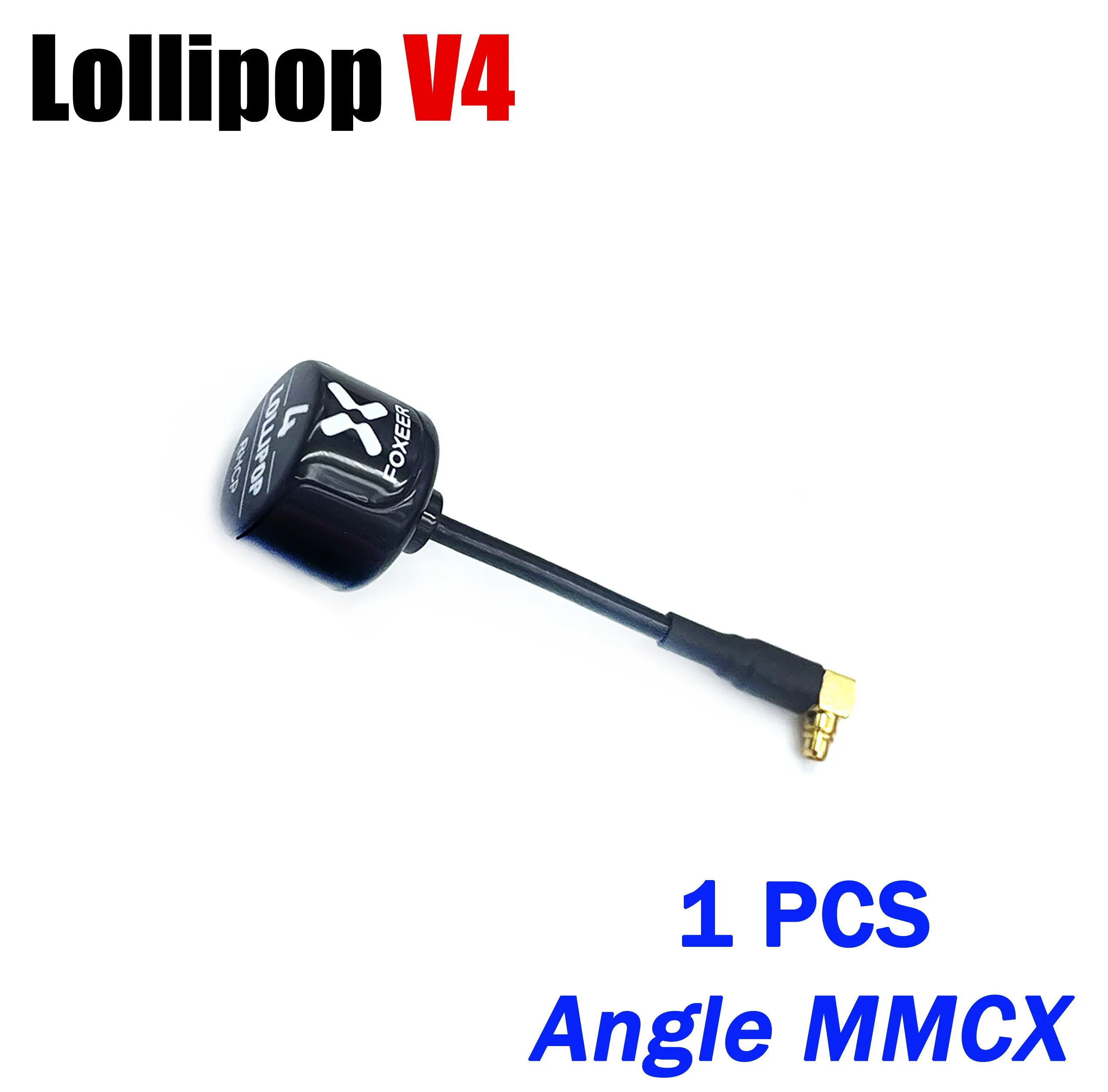 1pcs Black MMCX A V4