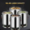 Commercial Water Warm Bucket Stainless Steel Soup Heating Machine Automatic Electric Soup Heating Pentole Da Cucina. 3