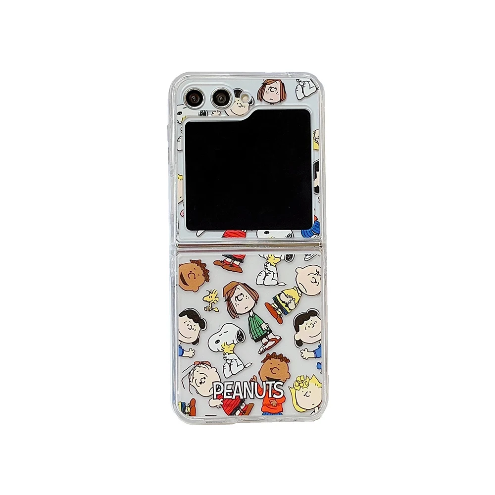 Charming Snoopies Premium Luxury Phone Case with Anti-Fall Airbag Design