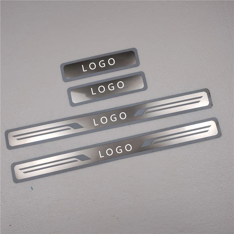 

Ультратонкая защитная пластина из нержавеющей стали для Honda JAZZ 2020-2023, приветственная педаль, автомобильные аксессуары против царапин