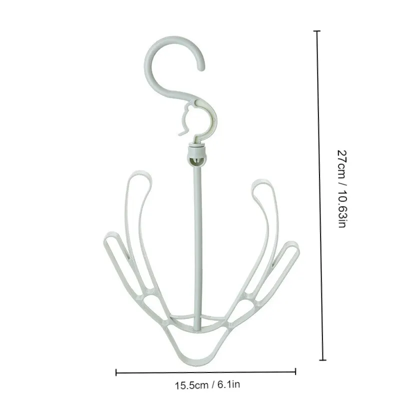 Mini T Windproof Double Hook Multifunction Plastic 1Pc For Balcony Hanger Shoe Rack Hanging