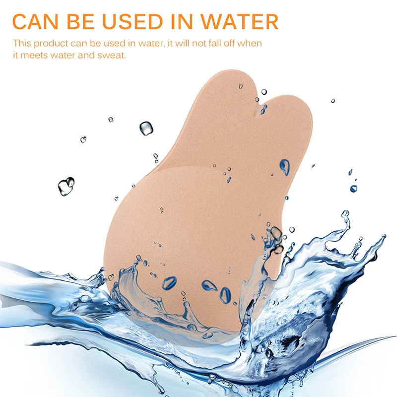 Reusable Self-Adhesive Silicone Strapless Invisible Lift-Up Tape Bra