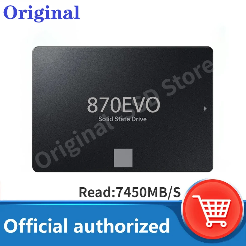 

Original 2.5Inch SSD high speed 870EVO 4TB 2TB Internal Solid State Disk ssd sata 1TB HDD Hard Drive SATA For Laptop Desktop PS5