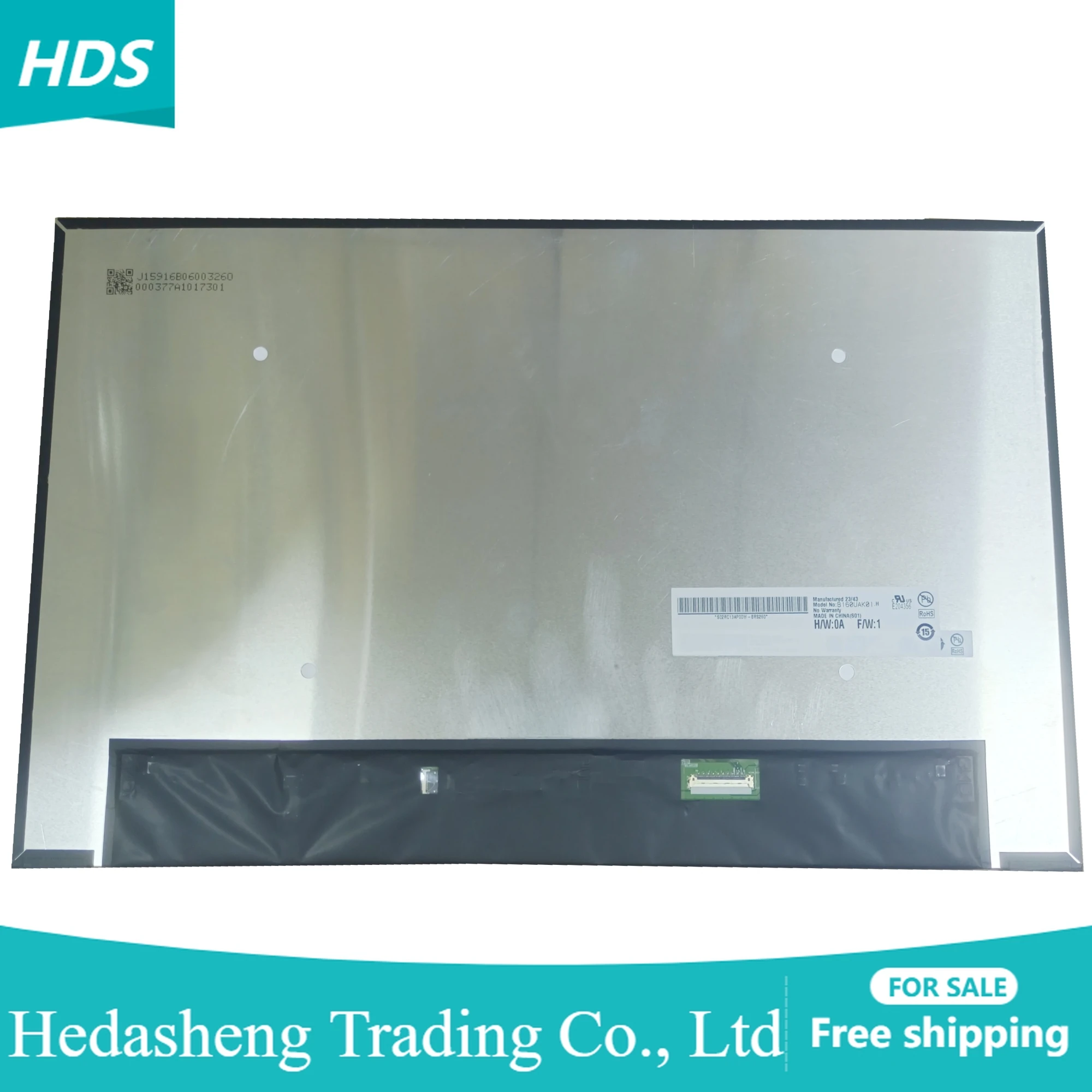 

B160UAK01.H оригинальная панель дисплея матрица IPS 16,0 дюймовый ЖК-экран для ноутбука