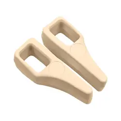 Car Seat Belt Groove Protectors - Seat Gap Plugs to Prevent Item Loss, Enhanced Car Interior Accessories (Beige)