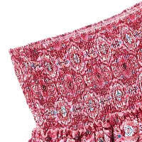 Casual Print Mini Skirts For Women 2024 Summer Fashion Women's High Waist Ruffle Short Skirts Female Y2K Pleated Skirts - Image 5