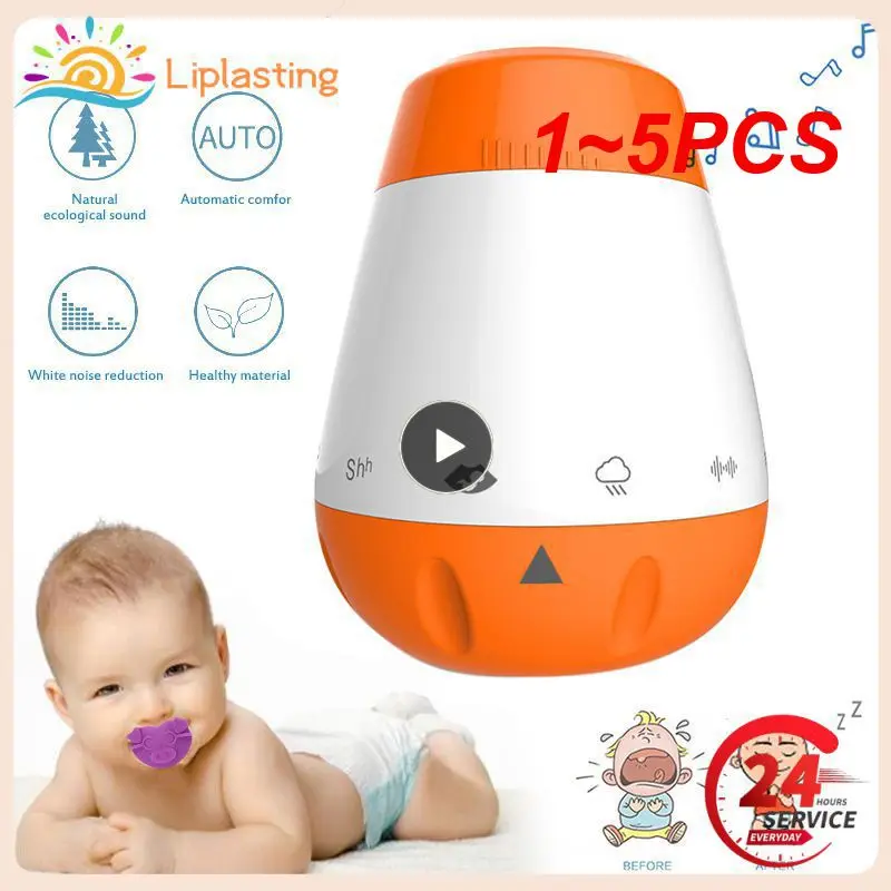 

1~5PCS Baby White Noise Machine Smart Music Voice Sensor Infants Bad Sleep Helper Therapy Sound Monitor Generator for Babies