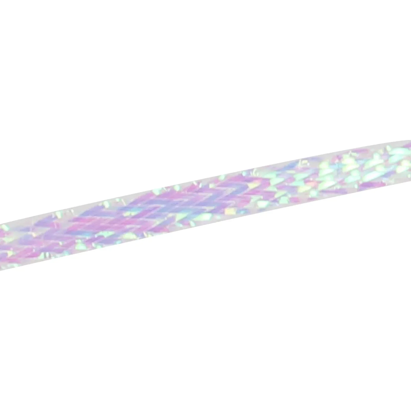 Flash Fish Scale Body Tube Hollow Holographic Mylar Braid 8m Fly Tying Materials For Minnow Fly Baitfish