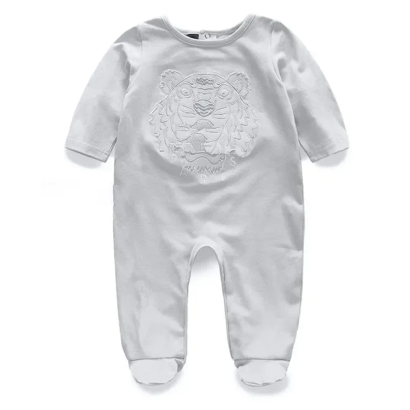 Baby Clothes Spring Autumn Baby Boy and Girl Romper Short Sleeve Cotton Infant Jumpsuit Cartoon Printed