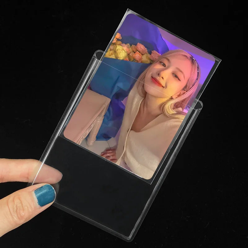 3 Inch Ultra Clear Card Sleeves Photocard Idol Photo Cards Protective Sleeve Case 50pcs/pack card protector idol card protector photo card holder