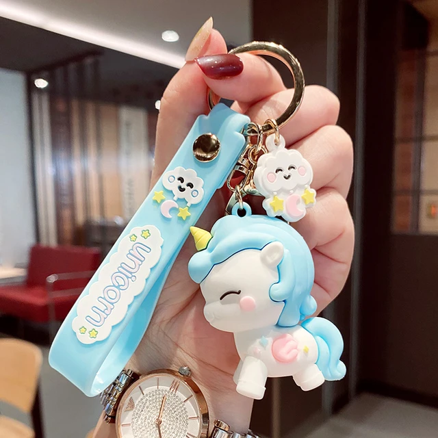 Unicorn animal Keychain accessories bulk Key Chain Gifts for Women Car Bag  Horse Pendant Student Accessories Key Ring Jewelry - AliExpress