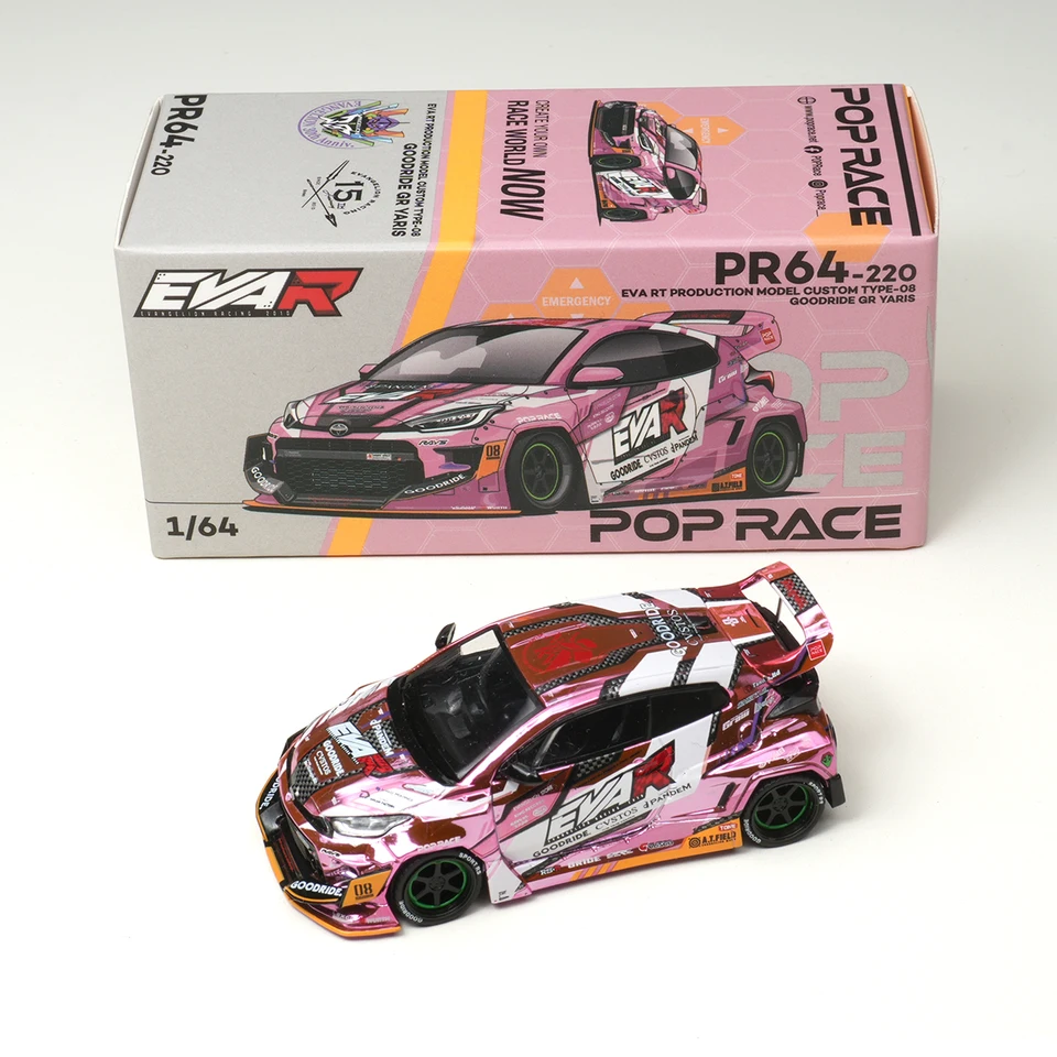 POP Race In Stock 1:64 Pandem Rocket Bunny GR Yaris Goodride EVA