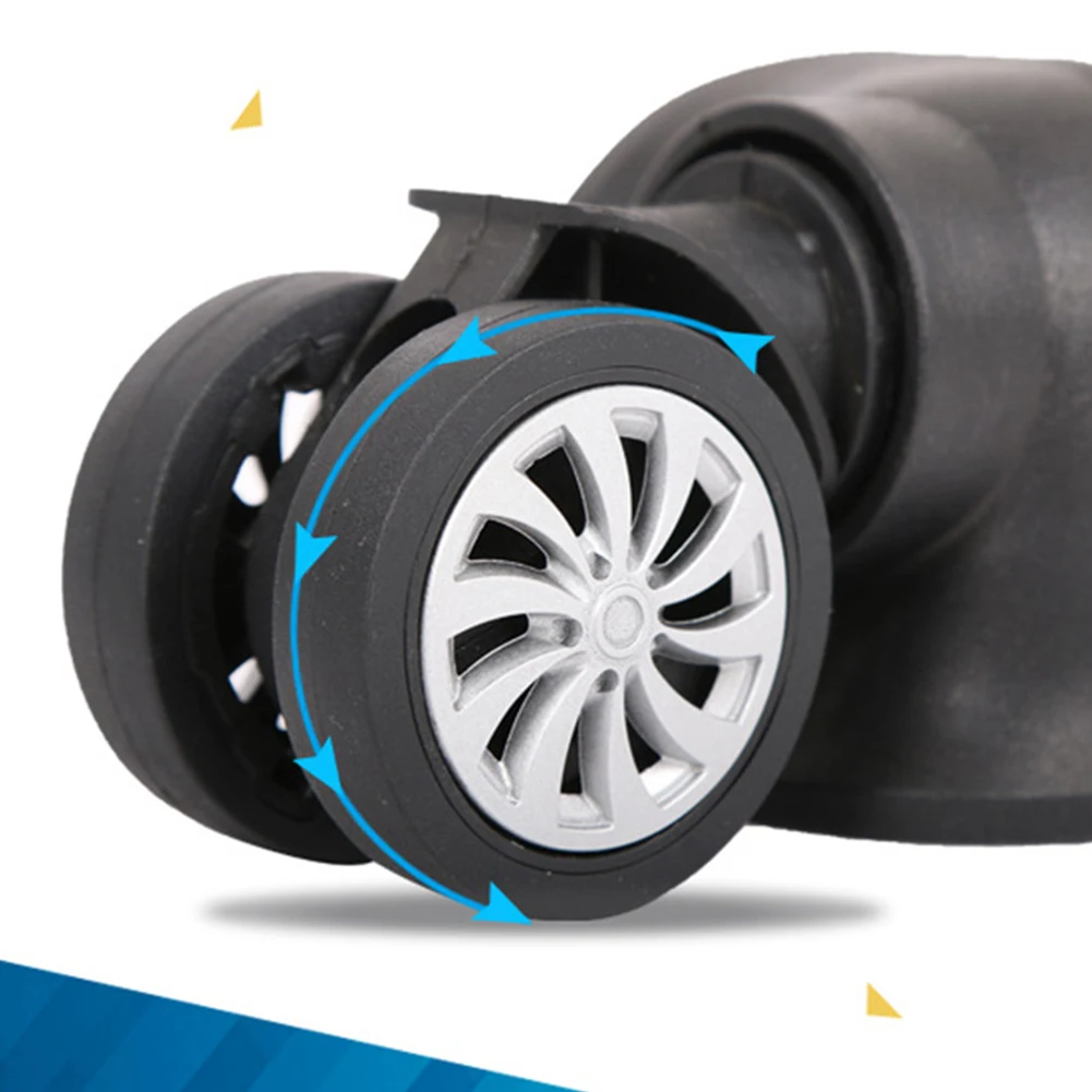 Replacement Luggage Suitcase Wheels 4pcs/set Swivel Universal Wheel Dual Roller Wheels outdoor travel