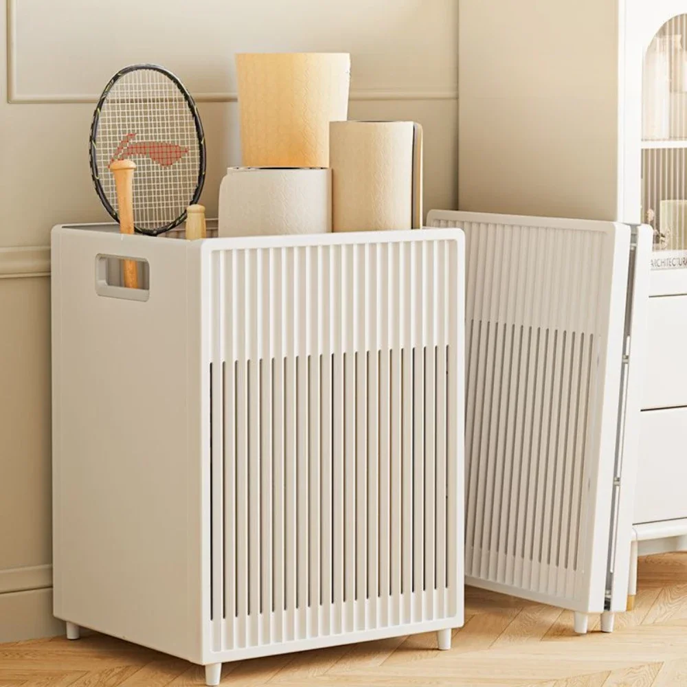 Dirty Clothes Storage Foldable Household High-Capacity Storage Basket Home Accessories Clothes Bucket Movable Laundry Basket