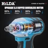 HILDA 21V Blue Brushless Electric Impact Wrench Rechargeable 1/2 Socket Wrench Cordless Without Battery 5