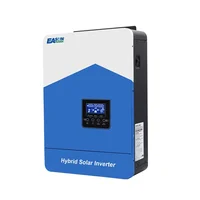 EASUN 4.2KW onduleur solaire hybride hors réseau onde sinusoïdale Pure MPPT inverseur 24V 220V 100A chargeur solaire pour photovoltaïque PV 500VDC 7