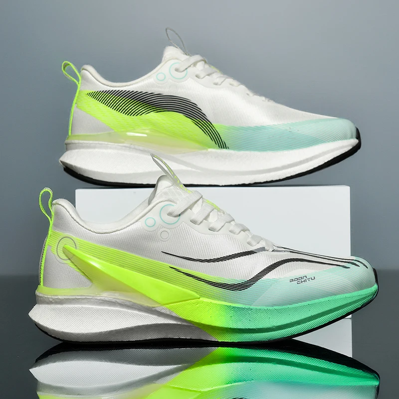 Scarpe da corsa sportive da uomo Carbon Board Specialità Maratona Scarpe da ginnastica antiscivolo atletiche comode e leggere da donna - immagine 4