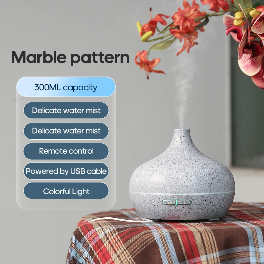 KINSCOTER الخشب الحبوب الروائح الناشر 300 مللي الز...