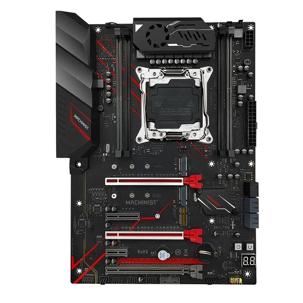 MACHINIST X99 MR9A PRO MAX 메인보드 LGA 2011-3 제온 CPU E5 2690 V3 키트 DDR4 RAM 2*16GB 메모리 USB 3.0 NVME M.2 쿼드 채널