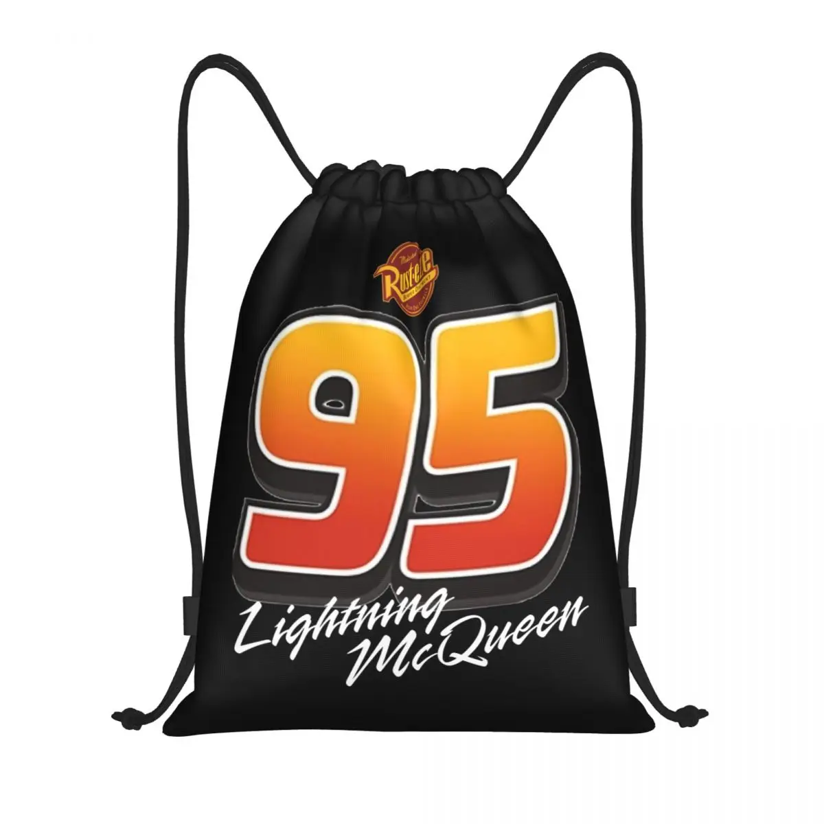thumbnail image 1 of Mochila con cordón de Cars 95 de Lightning McQueen, bolsa deportiva para gimnasio, mochila con cordón para senderismo, 1 of 4