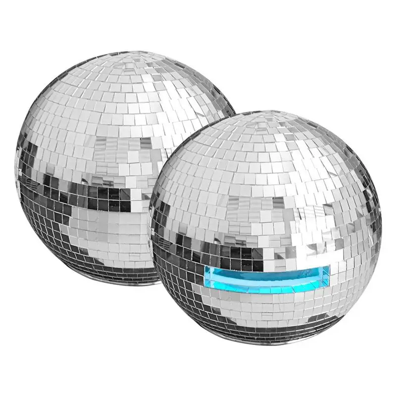 

Disco Ball Helmet Mirror Glass Glitter Classic Party Bar Room Party Decor American Retro Art Disco Shiny Hat Helmet Ornaments