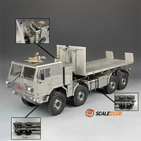 SCALECLUB 1/14 Full Metal Roll-on/Roll-off 8x8 Military Truck T815 2