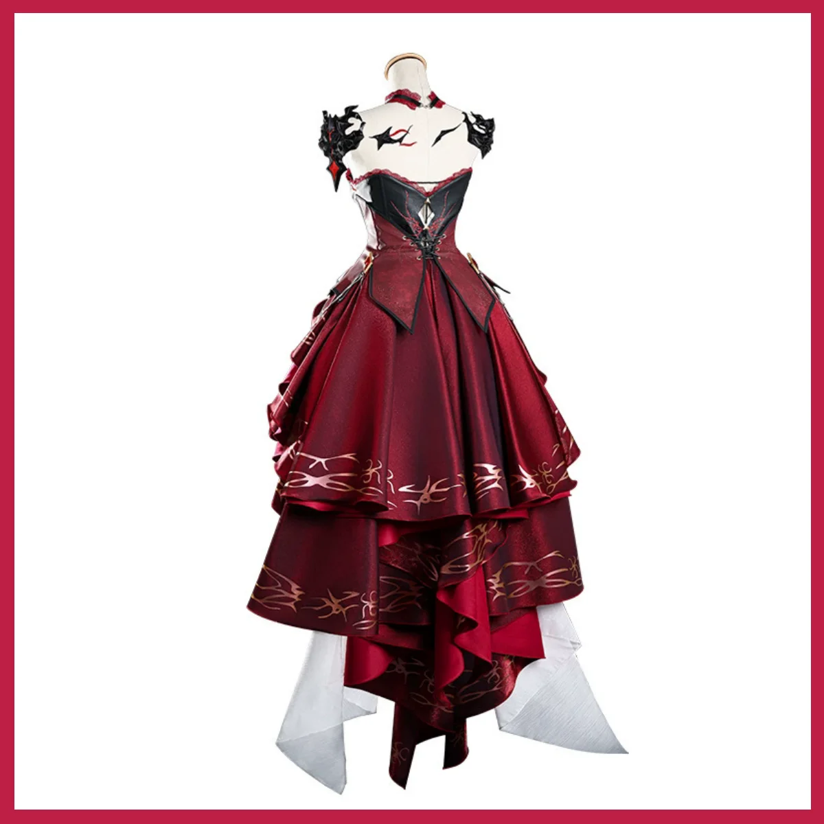 Fantasy Red Dress Cosplay Costume