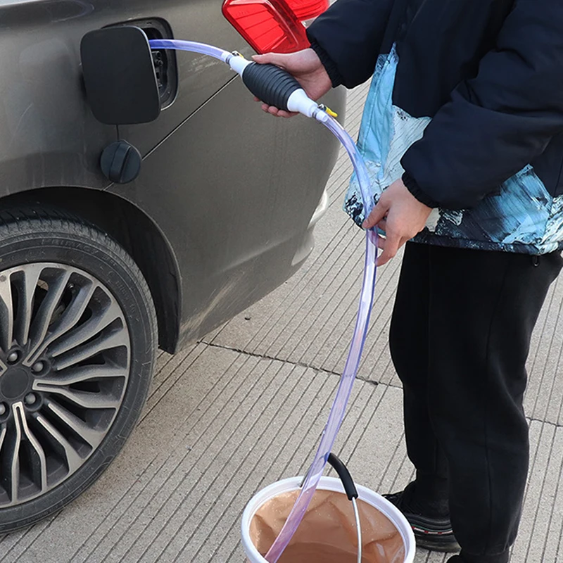 Универсальный ручной насос для газа и масла автомобильный топливный ручная