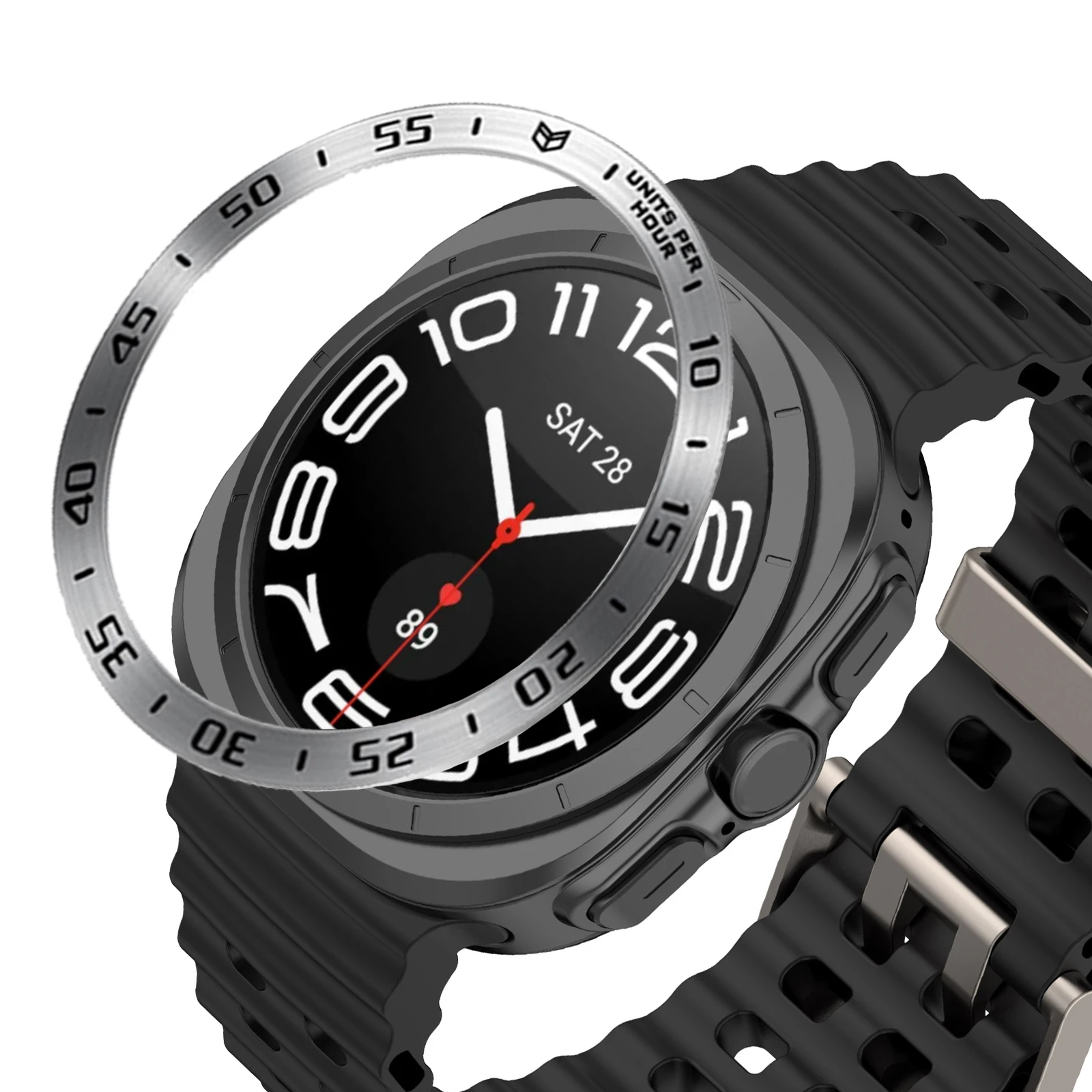 Enhanced Metal Protective Bezel Ring and Case Cover
