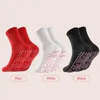 1 Pair Self-Heating Shaping Socks Pain Relief Thermal Circulation Sock Tourmaline Foot Massage Socks Gifts for Friends