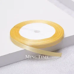 Elegant Satin Ribbon - Gold and Sage Green for Gift Wrapping and Decorations (Champagne gold)