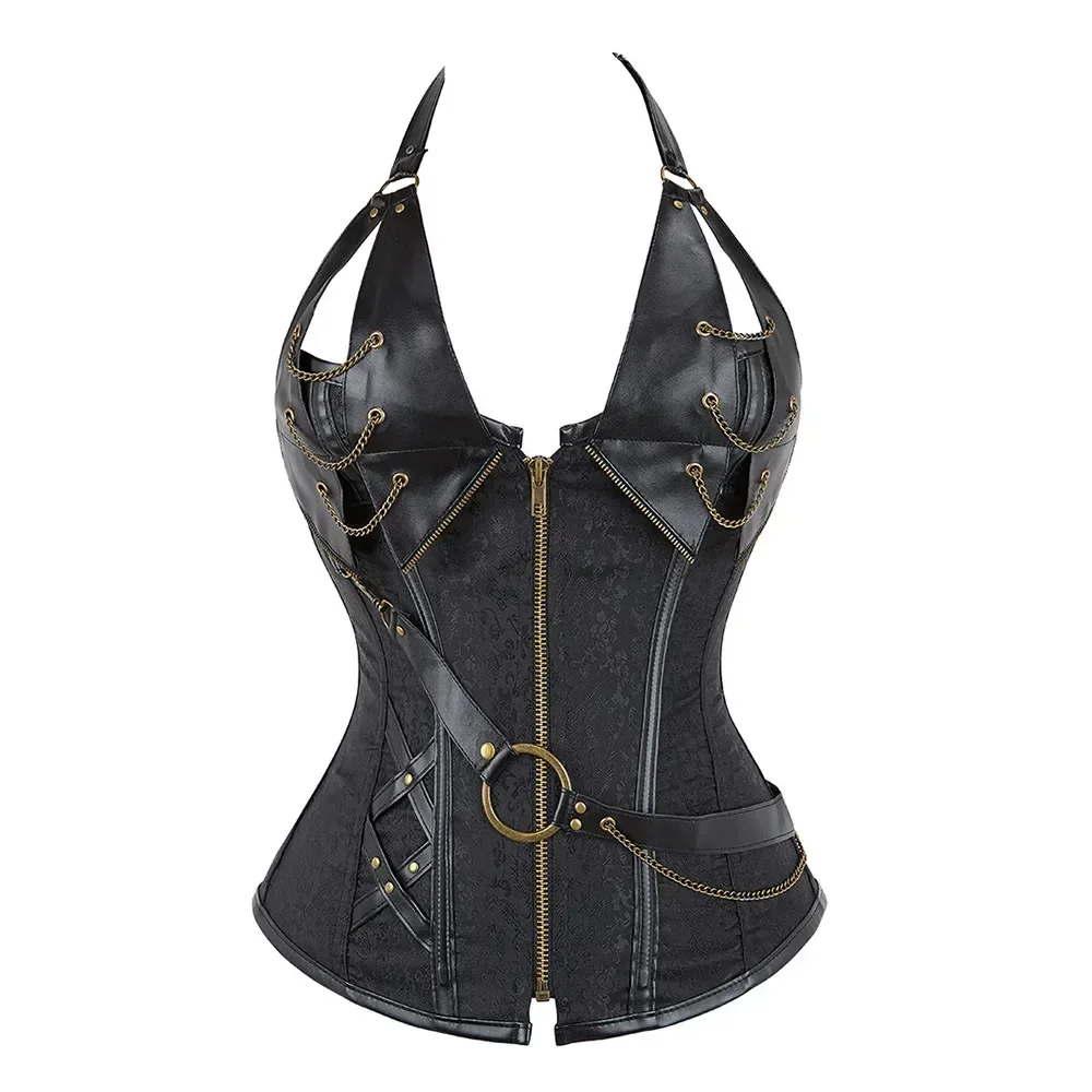 

Steampunk Corset Top Vest Hot Shaper Bustiers Corset Burlesque Lingerie Overbust Corset Gothic Clothing Medieval Ladies